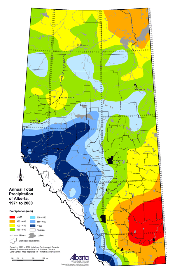 Agricultural Land Resource Atlas of Alberta Annual Total