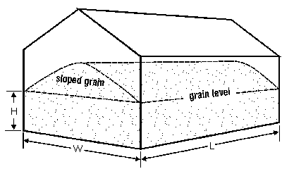 Grain Bin Volume Chart